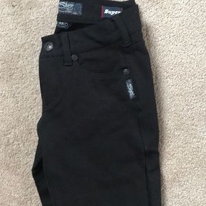 Black Silver skinny jeans